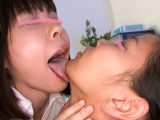 舐めまくる唾液レズビアン！